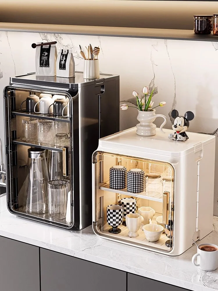 

Органайзер для чашек DACHUN Ra, пылезащитный держатель для хранения чашек, настольная чашка для чая, чашка для воды, коробка для хранения чая, коробка для хранения кофейной кружки...