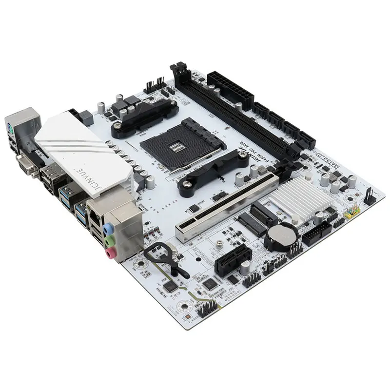 B450 Motherboard AMD Processor Dual-channel DDR4 Memory AM4 Mainboard M.2 NVME (Supports Ryzen 5500 5600 5600G CPU) ARGB