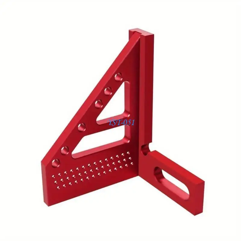 

E15A Aluminum Square Rule Multiple Angles Protractor for Detailed Woodworking