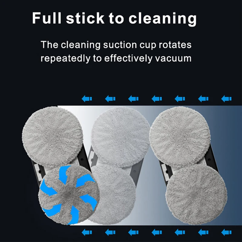 Purerobo W-R1 robô de limpeza de janelas com APP e remoto inteligente robô de limpeza automática de vidro aspirador de vidro elétrico