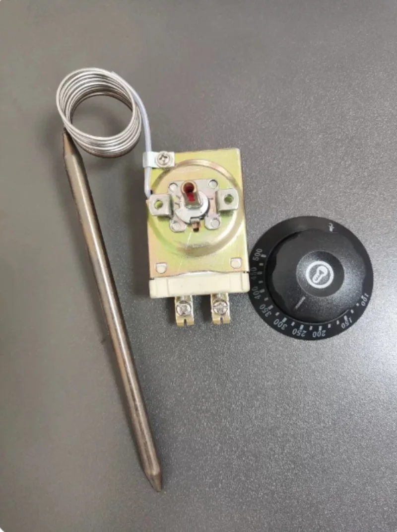 Temperature Control Switch Temperature Controller 50-500 Degrees Mechanical Thermostat Replaces EGO Electric Pizza Oven