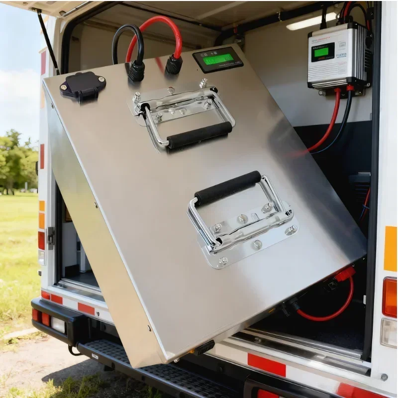 Steady Output 72V Lithium Ion Storage Unit 50Ah 60Ah High Power Support 3000W 5000W Electric E Scooter E Bike
