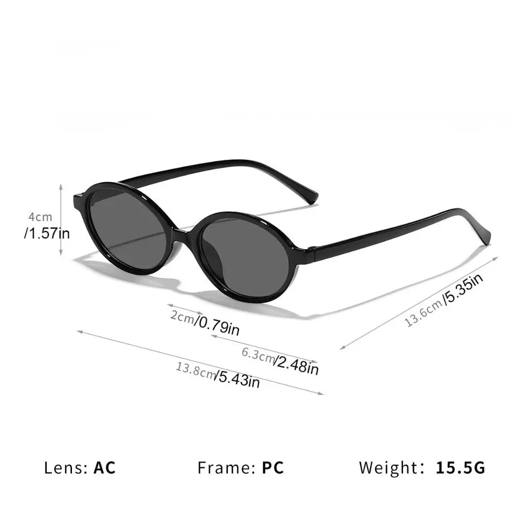 أزياء إطار صغير البيضاوي النظارات الشمسية UV400 النظارات الشمسية ظلال نظارات ليوبارد طباعة نظارات الكمبيوتر النظارات الصيف