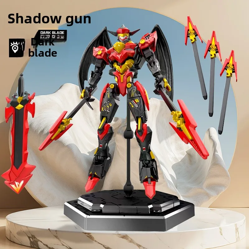 

Luminous Titan 13 Shadow Gun Dark Blade Multiform DIY Jointed Doll Warrior Joints Assembling Ornament Deformed Toy Animal