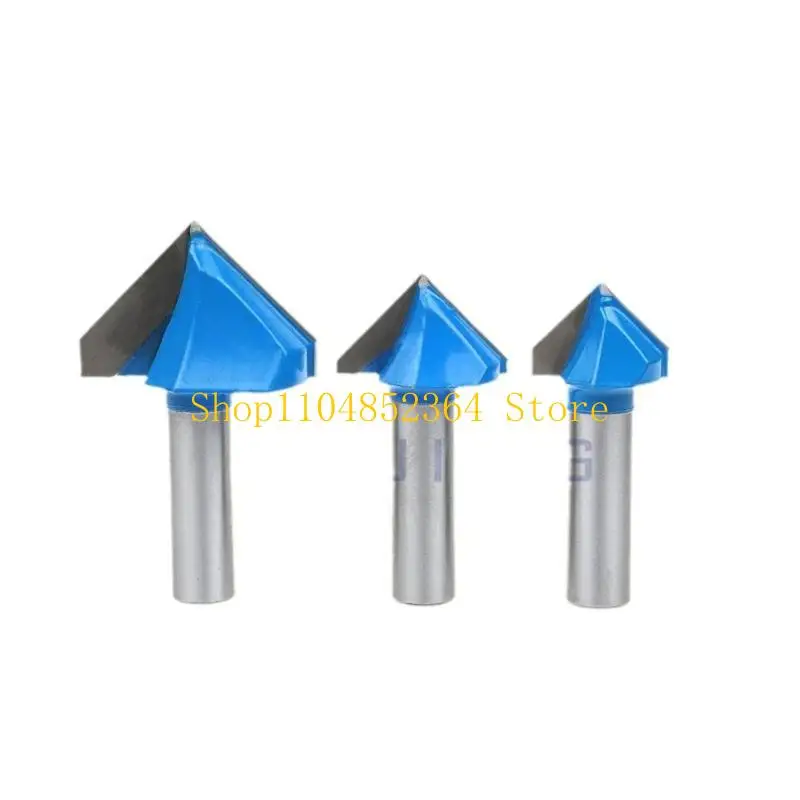 652F Set of 8 Stable Bit for Edges Decoration Joinery and Complex Pattern Carving