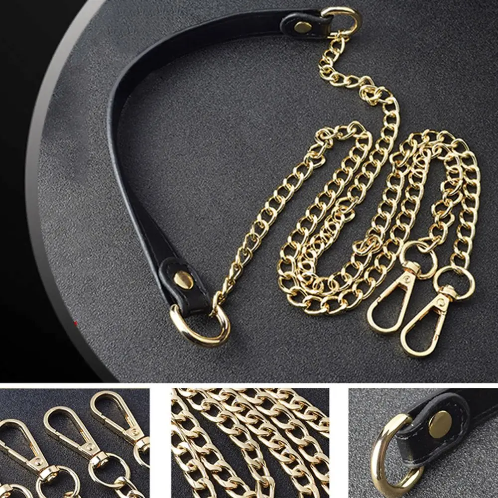 120 سنتيمتر سبائك الموضة استبدال حقيبة الملحقات حقيبة كتف الأشرطة حقيبة يد مقبض سلسلة محفظة سلسلة حقيبة بحزام سلاسل معدنية #3