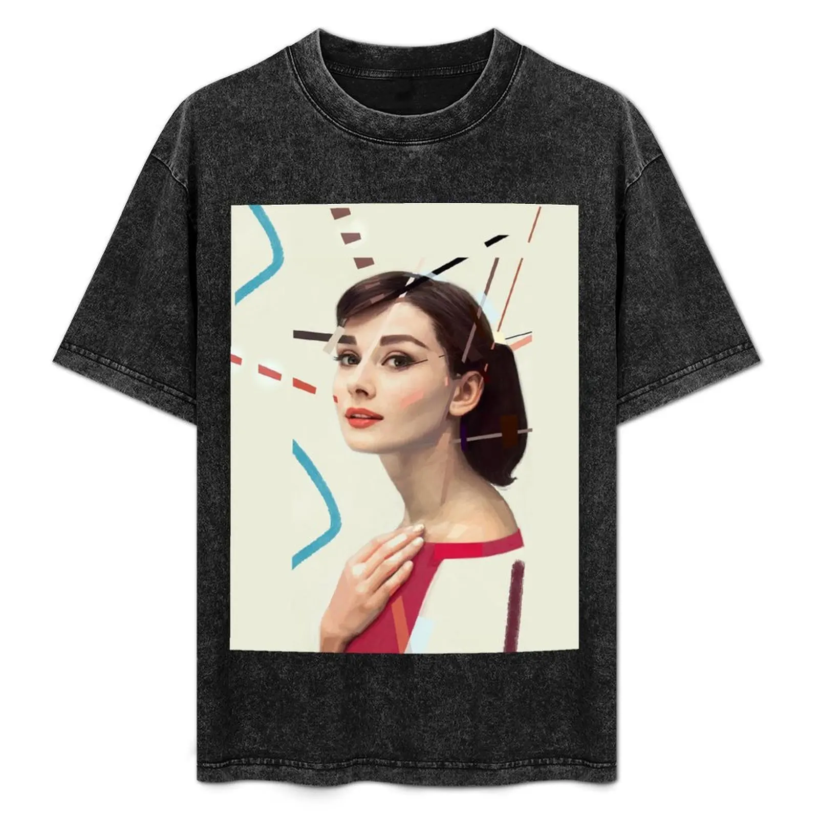 

Audrey T-Shirt plus sizes Aesthetic clothing cheap stuff mens graphic t-shirts big and tall