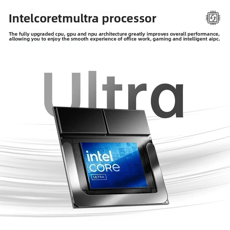 لـ Core Ultra7 165H Mini PC Host Office Entertainment Gaming AI Design للاستخدام المنزلي المحمول #3