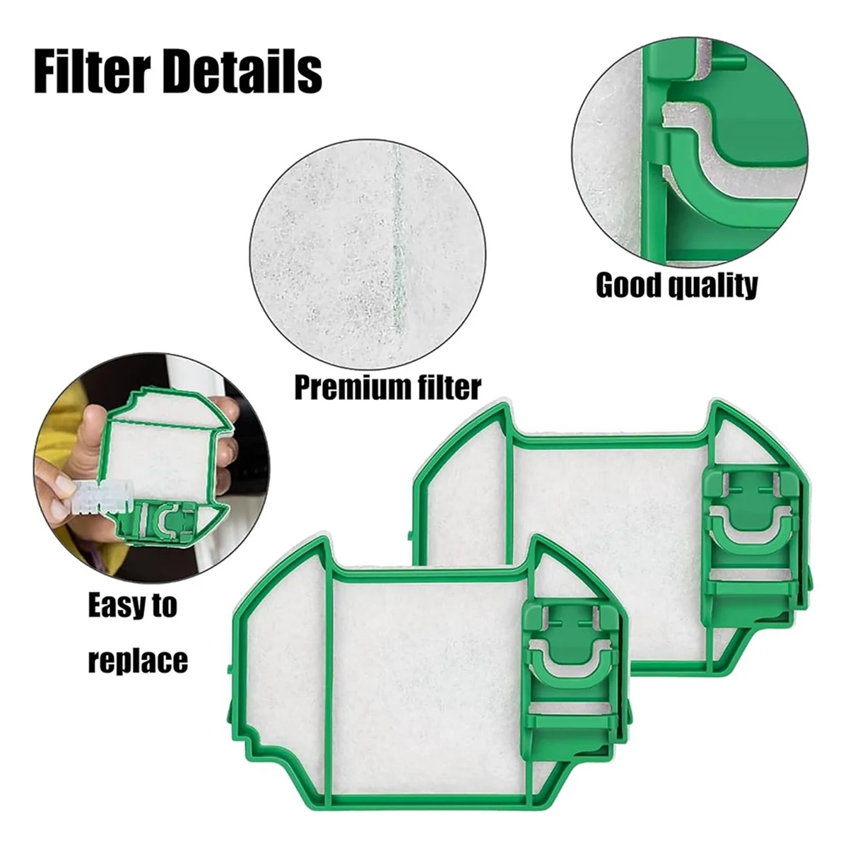 Sacs pour aspirateur sans fil Vorwerk Kobold VK7 FP7, 10 sacs filtrants de rechange et 2 livres pour balai Kobold FP7