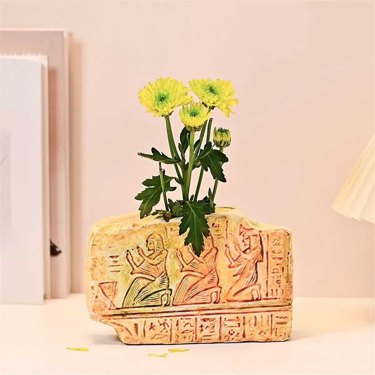 update. Ancient Egyptian Mural Hieroglyphics History Art Stone Stele Sculpture Vase Plaster Mold DIY Decoration Silicone Mold B
