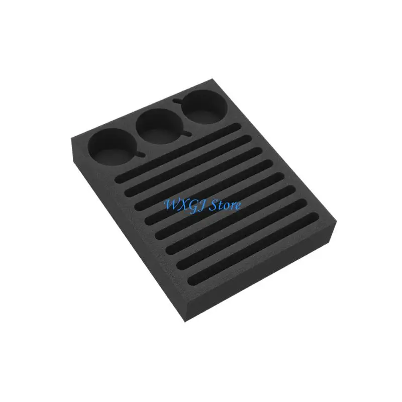 

37JE Foam Drinkware Storage Tray Beverage Holder With 11 Holes For Motorhome And Caravans Use
