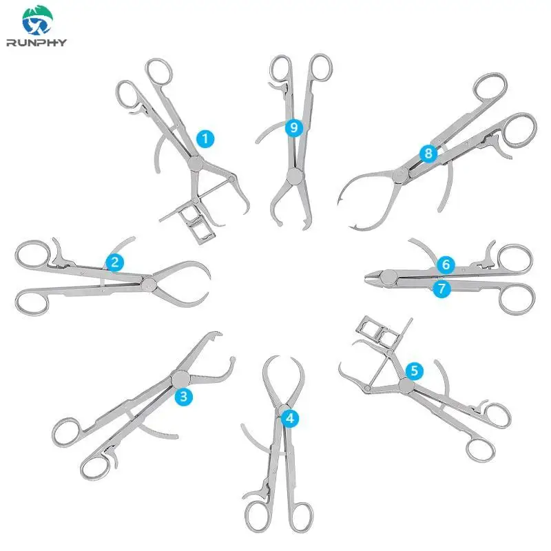 RUNPHY MEDICAL Surgical   Veterinary  Instruments Fine Touch Locking Instruments Set