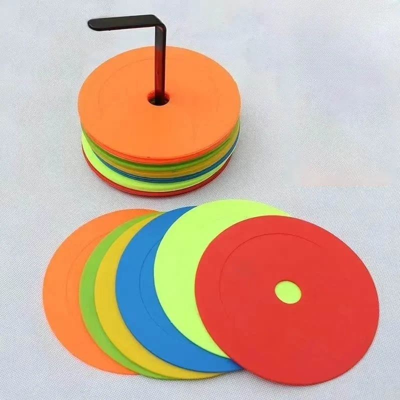 

5/10PCS of High Quality Football Basketball Training with Holes Sports Speed Agility Training Markers for Soccer Basketball