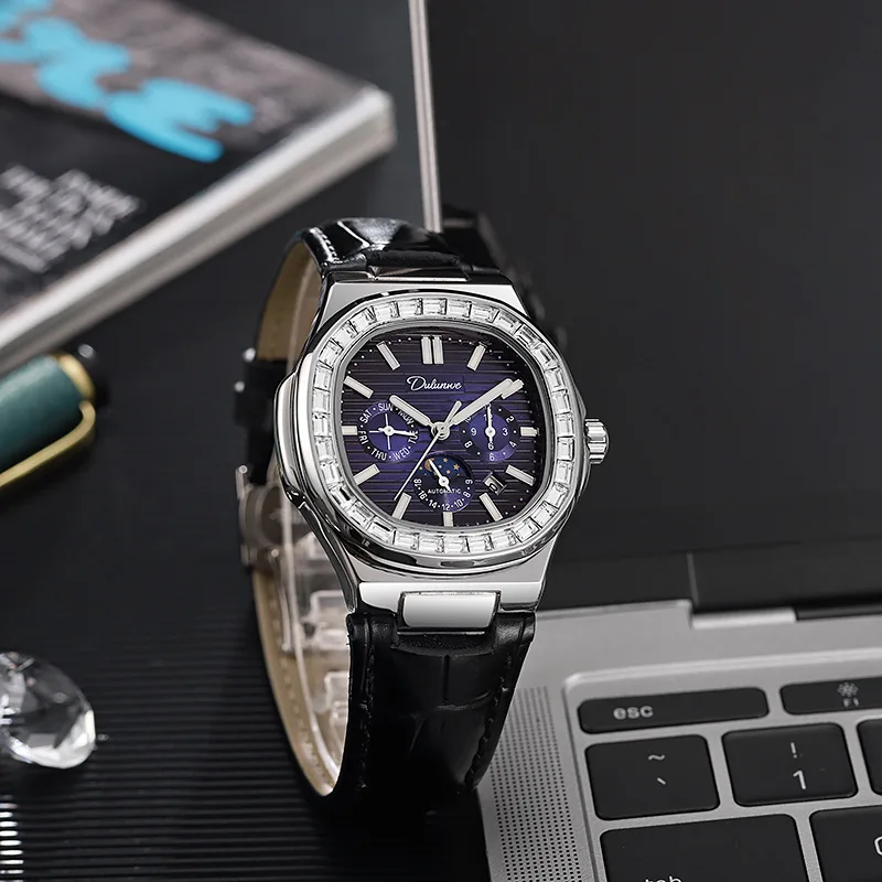 High-end Luxury Man Watch Top Brand Mechanical Fashion Automatic Men Sport Business Luminous Waterproof Date Calendar Wristwatch