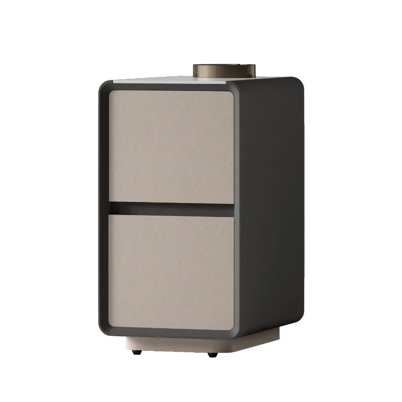 

Italian light luxury bedside table small apartment bedroom minimalist bedside table