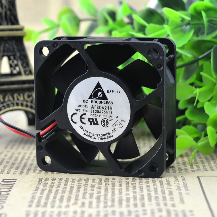 

AFB0624HH DC24V 0.14A 6025MM FAN COOLING