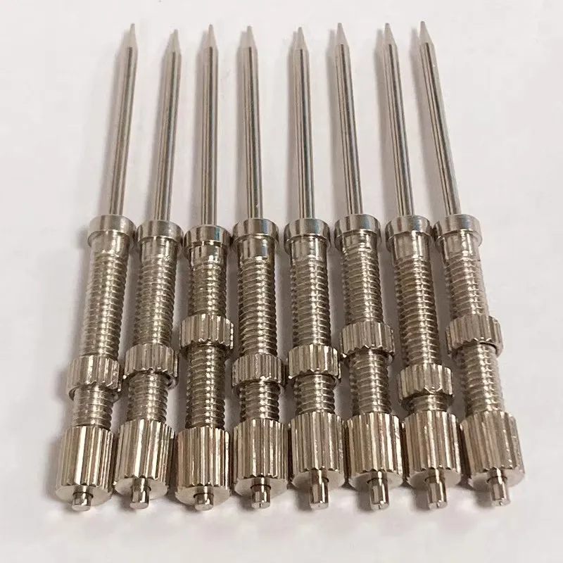 1pcs Threaded Probe 186-B Tip Adjustable Height Threaded Needle Length 58MM Spring Telescopic Needle