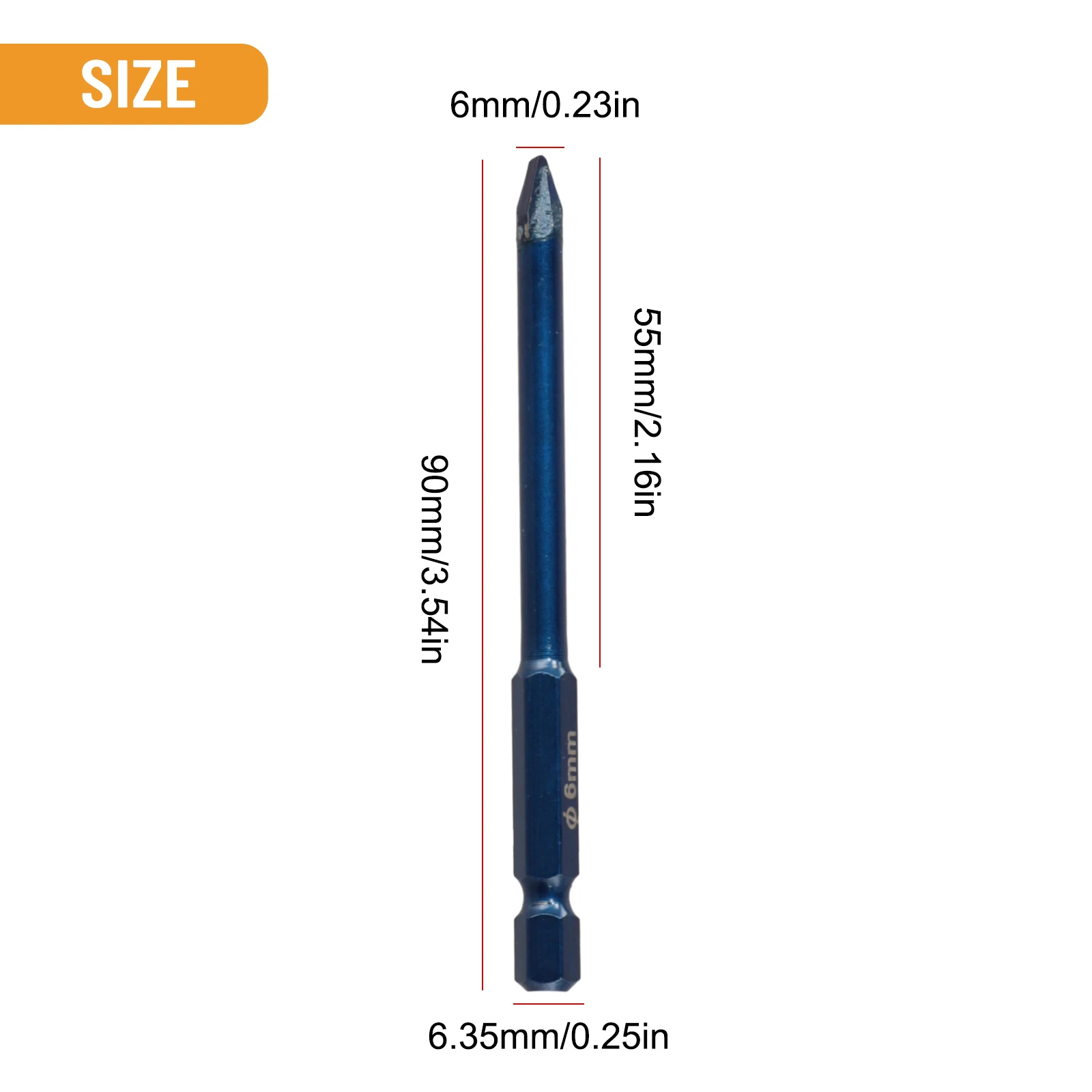 High Quality Brand New Eccentric Drill Drill Bit High Hardness Alloy Head 1 Pc For Rechargeable Drills Hexagonal Handle