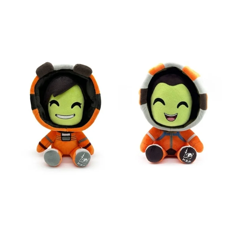 

1/2 шт. Kerbal Space Program плюшевая кукла игрушка 25 см мультфильм милый мягкий керабский астронавт плюшевые куклы игрушка игровая периферия для ребенка подарок