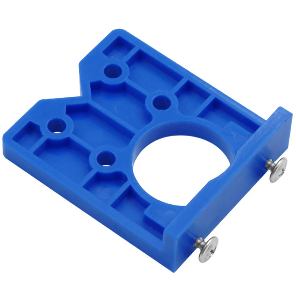 Hinge Hole Guide Locator Locator Opener Template Woodworking Hinge Jig Cabinets Door Drill Guide Locator Drilling