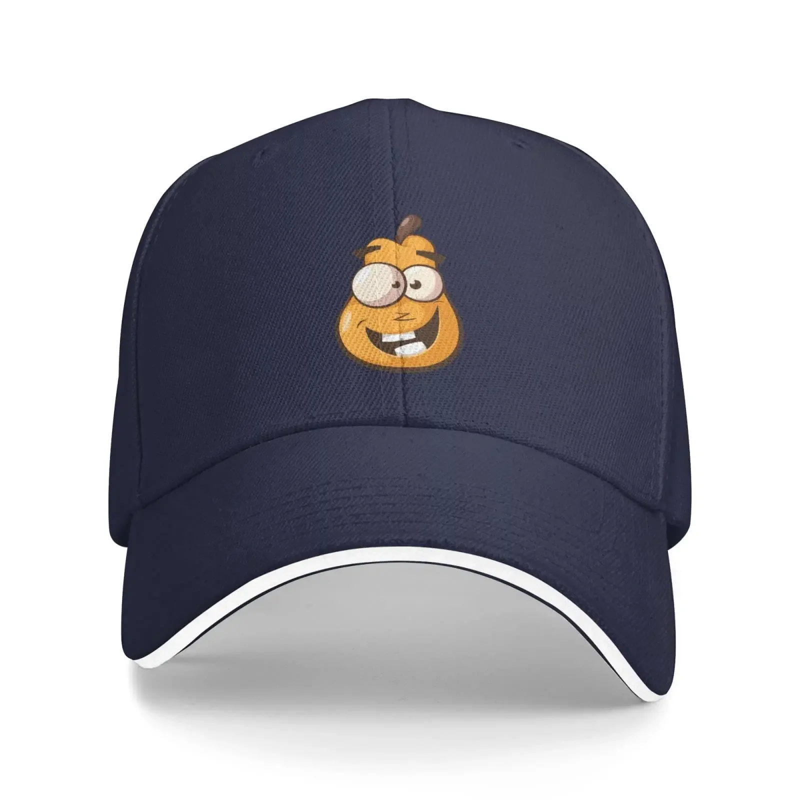 Cute and Funny Pear Baseball Cap for Men Women Adjustabl Unisex Dad Trucker Hats for Daily Sports