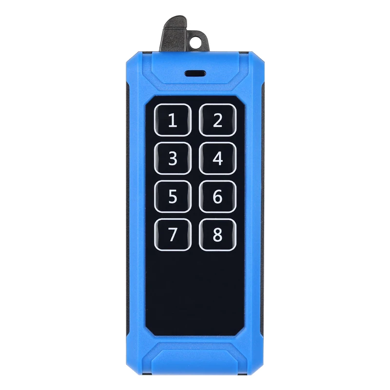 

Electric Garage Door Universal Open Door Motor Control Crane RF Switch Transmitter Remote Control DC4.5V 8 Buttons