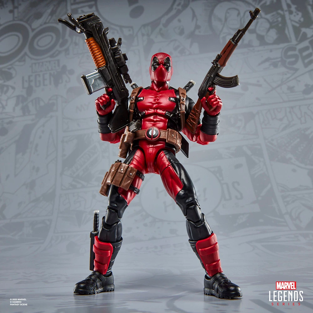 [En stock] Hasbro Original Marvel Legends serie máxima Deadpool & Doop 15cm figura de acción de Anime de lujo modelo juguetes de adorno