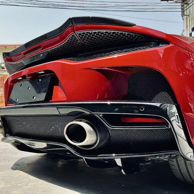 

Rear Bumper Lip Small Surround Car Accessory for McLaren GT Upgraded N-style Dry Carbon Fiber Rear Diffuser Body Kit