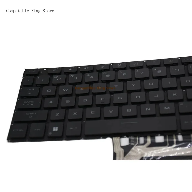 D For Asus ROG Zephyrus 16 Duo 6 GX650 GX650R GX650P GX650PI PZ PY 2023 Original Laptop US Backlight Keyboard