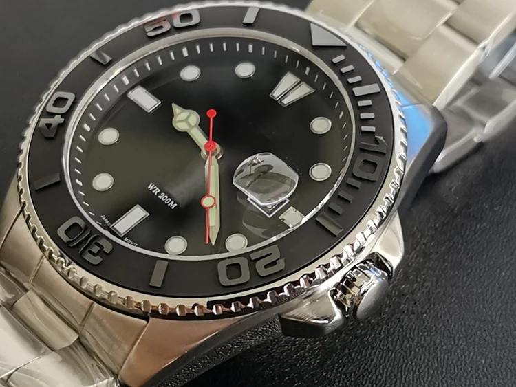 MDV-106 Watch Bezel Insert Watch Ring For Casio Duro Swordfish Yacht MDV106/107 convex type 41x32.8mm ceramic chronoring parts
