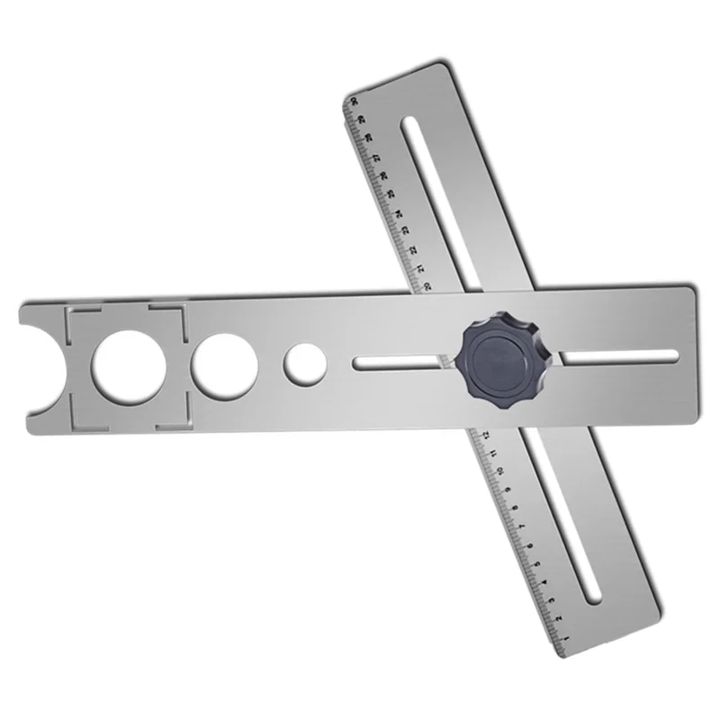 

A45M-1 Set Tile Opening Locator Universal Tile Opening Locator Open Hole Positioner Punching Measuring Tool