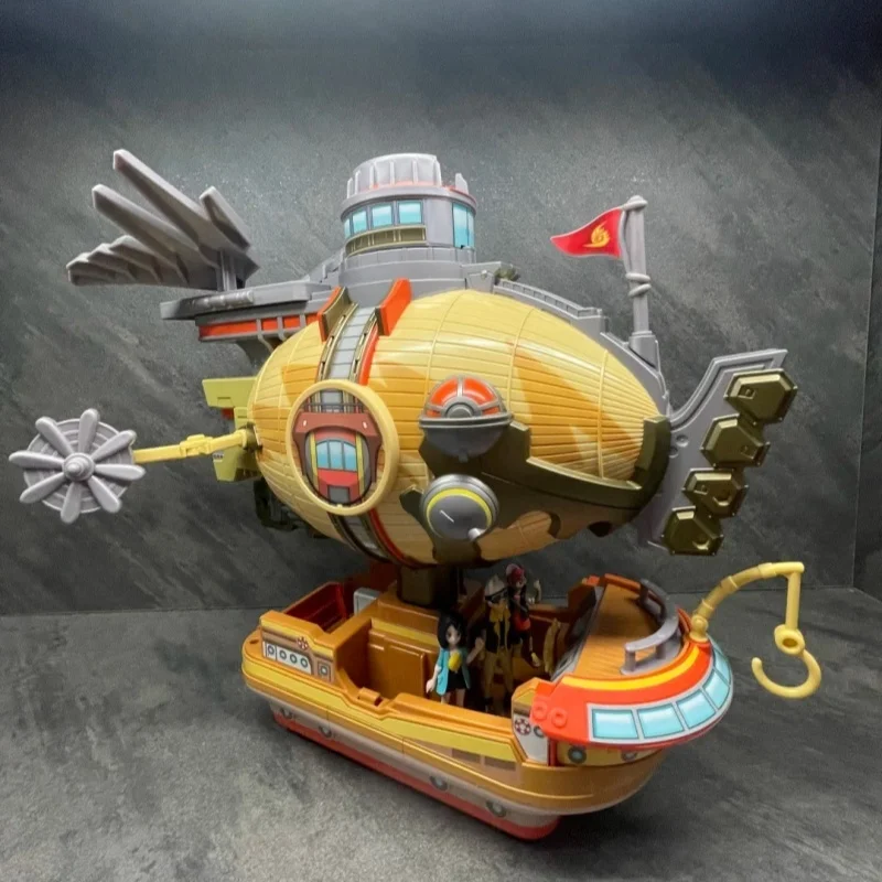 

In Stock Brave Asagi Transforming Playset Airship Mode Inboard Mode Moncolle Collectible Toy Gift For Anime Fans Collectors
