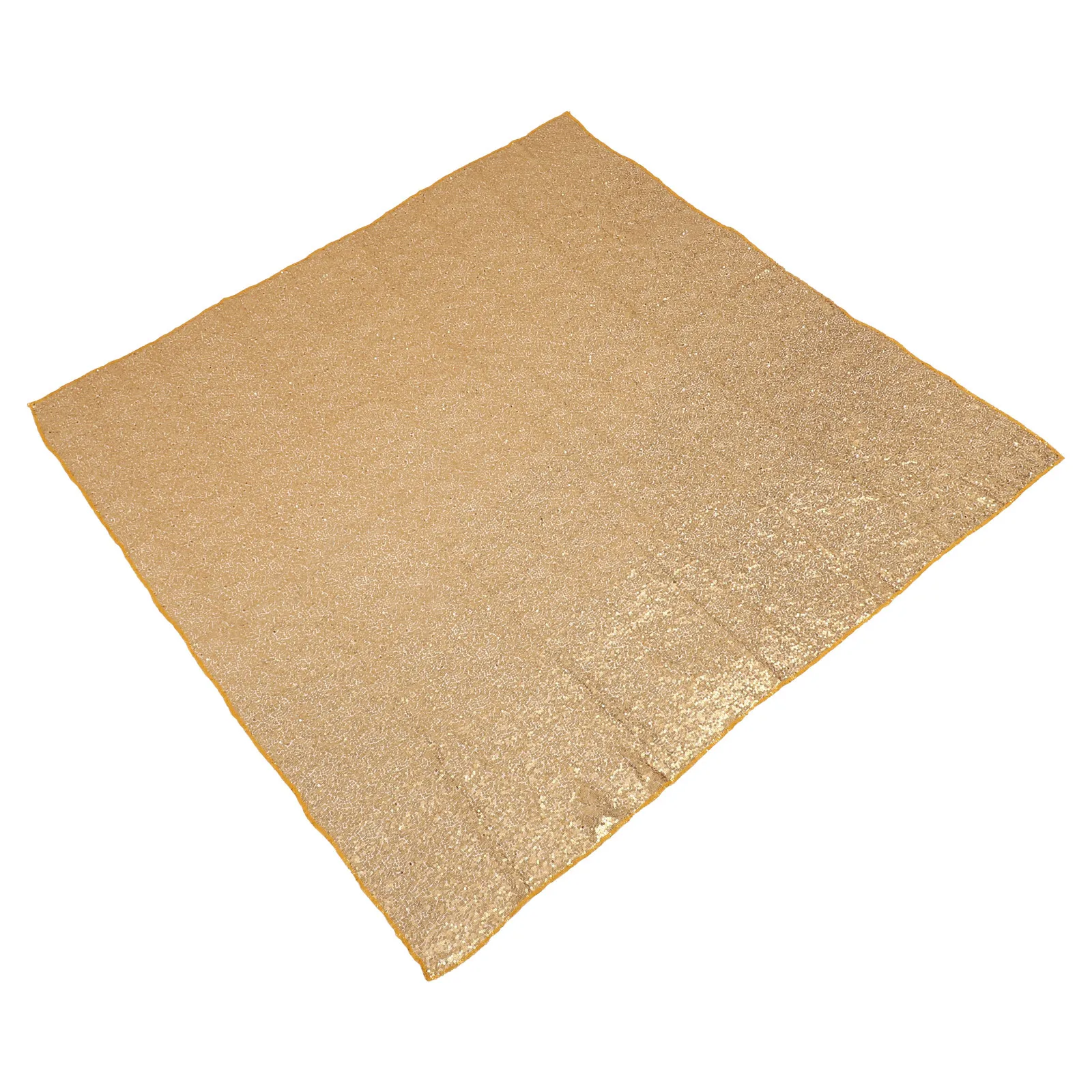 مفرش طاولة بالترتر الذهبي مقاس 30 × 120 بوصة عداء ديكور أنيق من البوليستر لحفلات الزفاف وحفلات أعياد الميلاد والولائم المركزية للطاولة #1