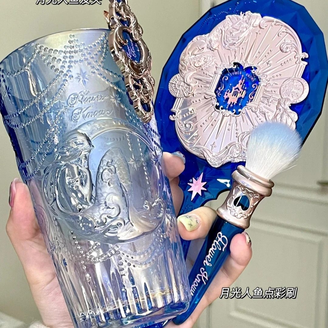 Flower Knows Moonlight Mermaid Cup Exquisite Relief Water Cup