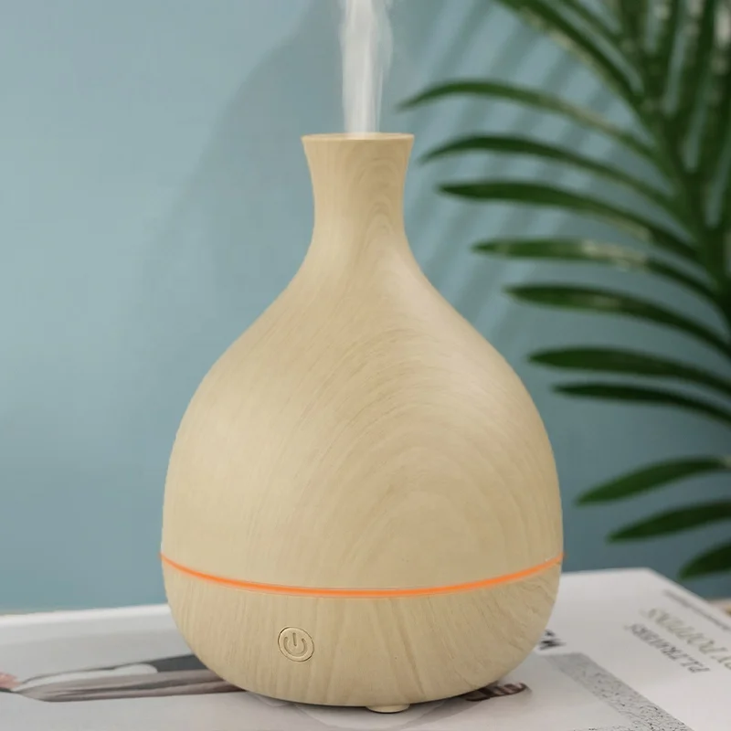 Nuovo prodotto aroma artistico grano di legno cavo USB Mini diffusore ufficio Essentials diffusore ad ultrasuoni