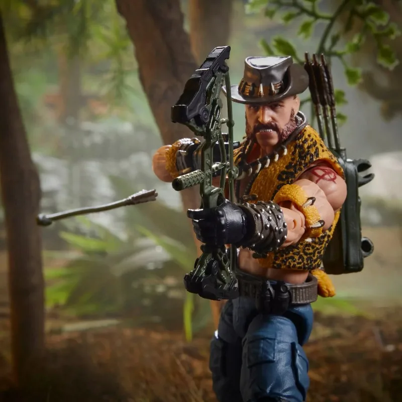 New Original Hasbro G.I. Joe Classified Series #125, Dreadnok Gnawgahyde and Pets Porkbelly & Yobbo Action Figure Gift Model
