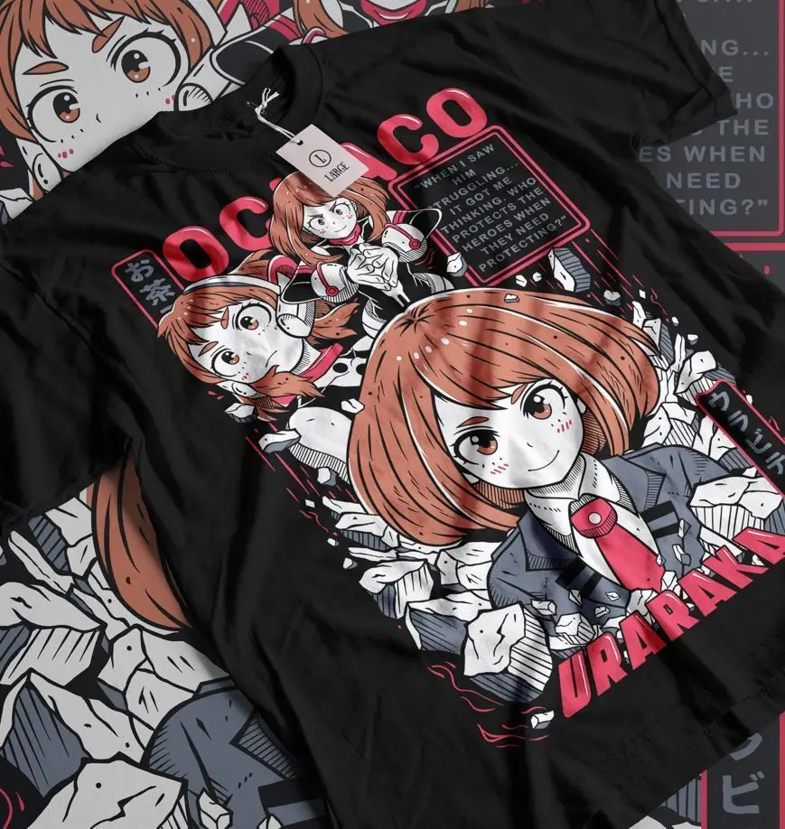 Ochaco Uraraka T-Shirt Ochako BNHA Tshirt,Boku No Hero Academia TShirt My Hero