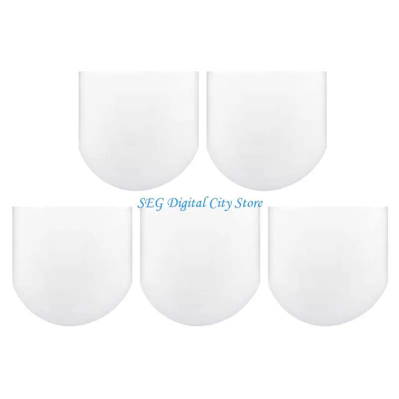 U75B Clear Look 12in Record Album Outer Sleeves for Cover Care and Sorting