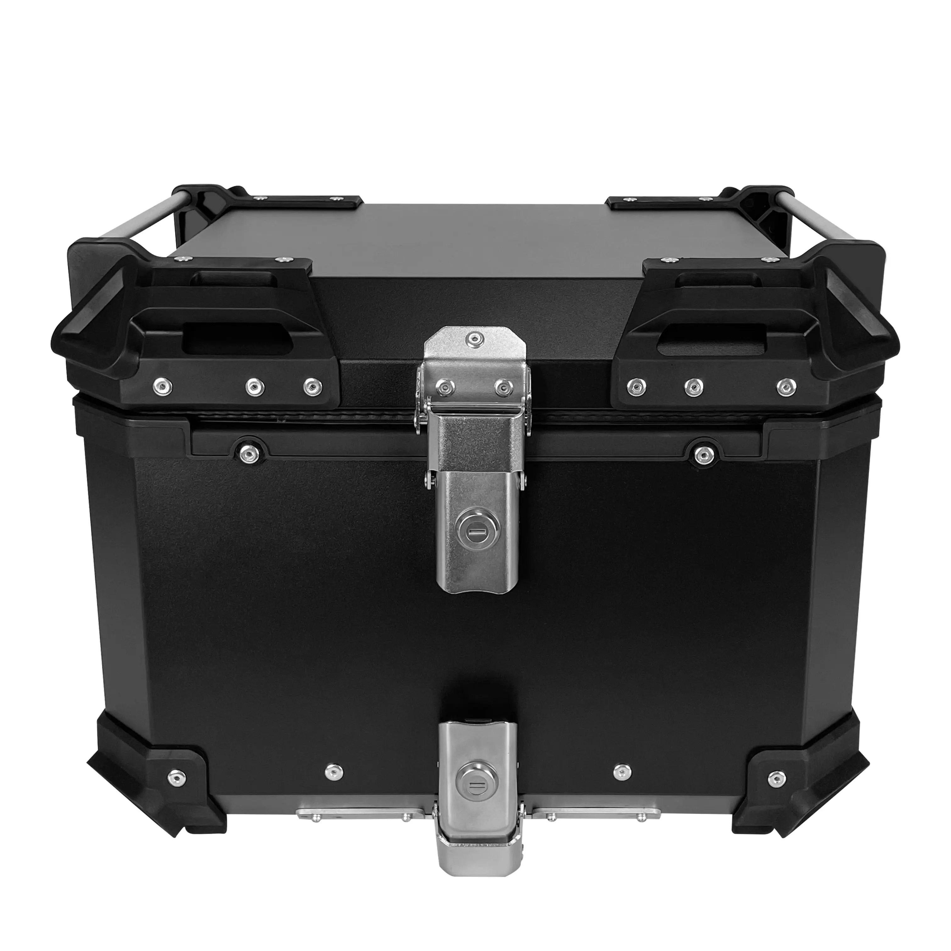 

Zhuitu 45L X Motorcycle Top Box Alloy Aluminium Tail Case for Scooter Storage Convenient Trunk Luggage Solution