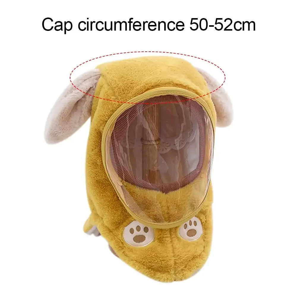 New Winter Children Hats Necks One-piece Windshield Headgear Ear Caps Protective Masks Male Female Baby Cold-proof Warm Caps