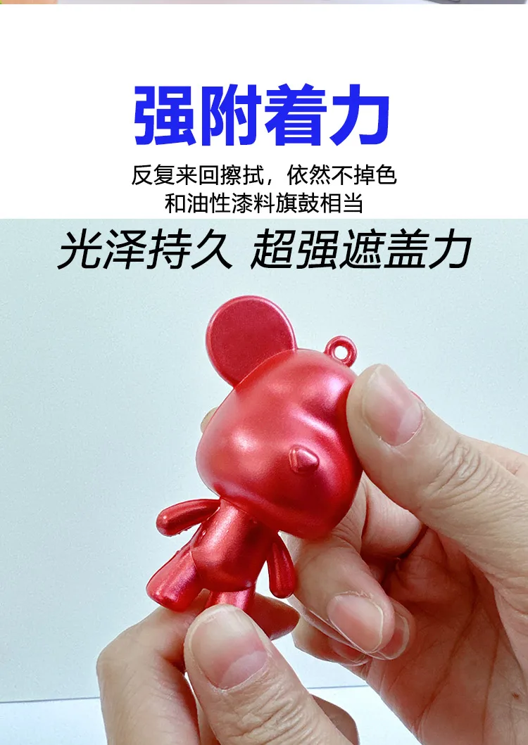 الصباغ مجموعة الطلاء المختلطة مسبقًا نموذج نظام ألوان الطلاء المائي تلوين بندقية رذاذ الرش الملحقات جاهزة للاستخدام و