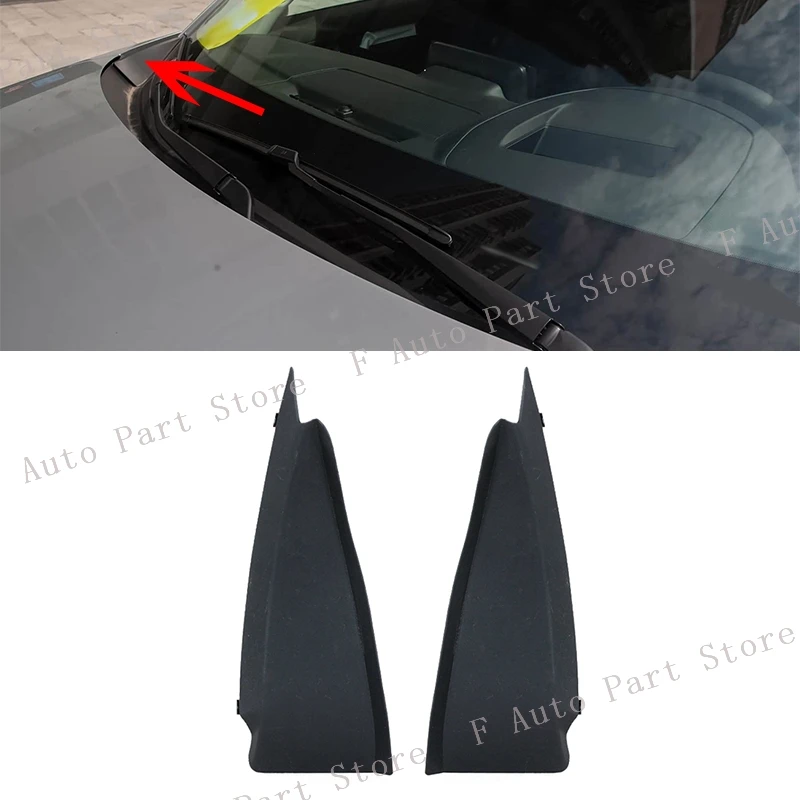 KD5H51PB1 KD5H51PC1 Front Windshield Side Water Deflector Plate Cap Wiper Corner Cowl Cover Lid For Mazda CX-5 CX-8 2017-2020