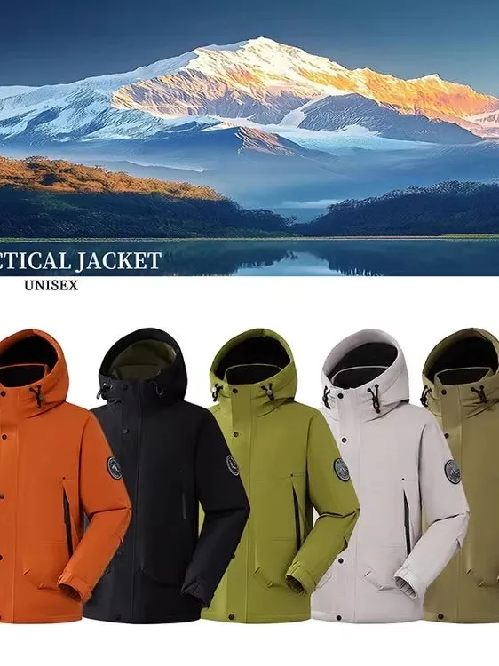 

Зимняя уличная пуховая куртка с капюшоном, ветрозащитная, водонепроницаемая, с 90% белым пухом, для защиты от холода, всепогодная