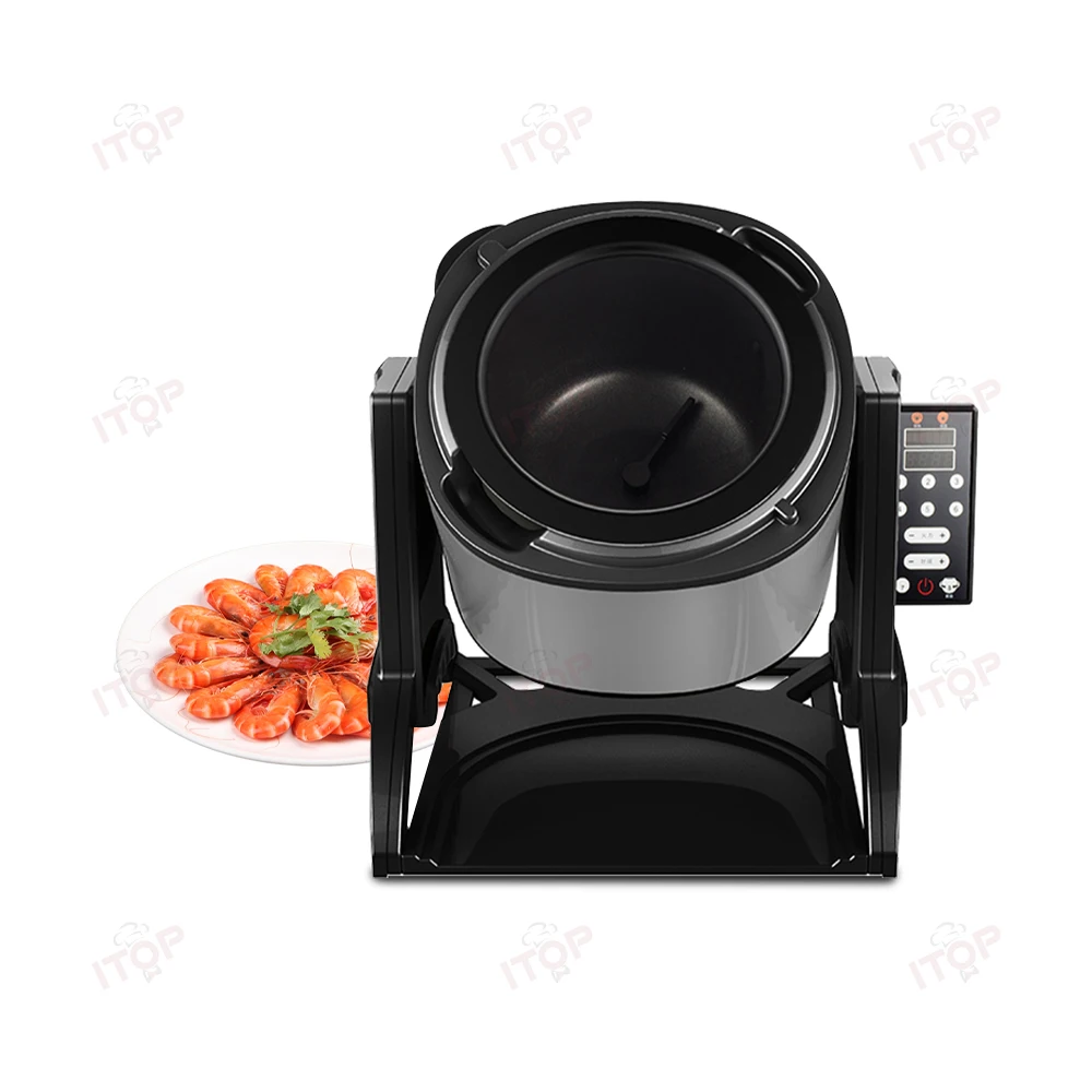 Household Electric Smart Cooking Robot 3200W High Power 6l  Multifunction Automatic Cooking Machine