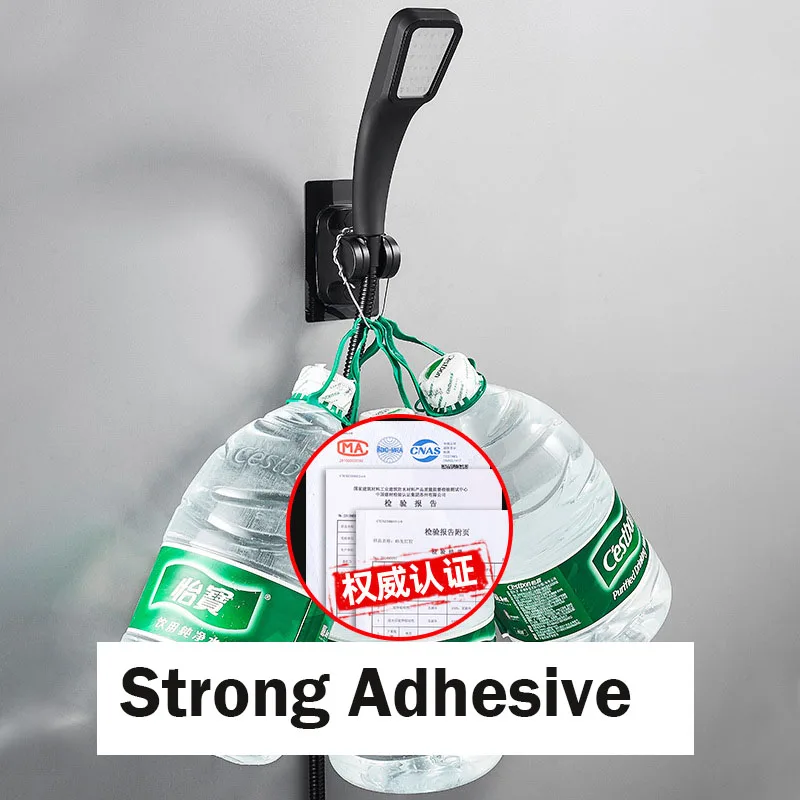 Support de douche à ventouse réglable, support de douche à Rotation de 90 degrés sans poinçon