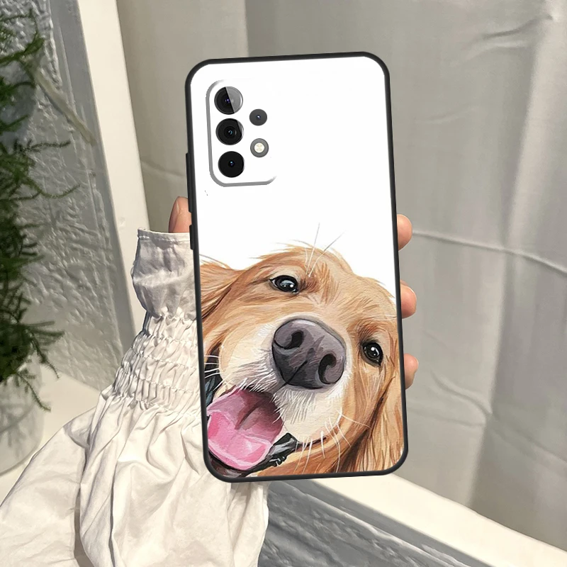 Capa Cocker Spaniel para Samsung Galaxy, Capa para A54, A34, A52, A21S, A12, A22, A32, A14, A13, A23, A33, A53, A73, A51, A71