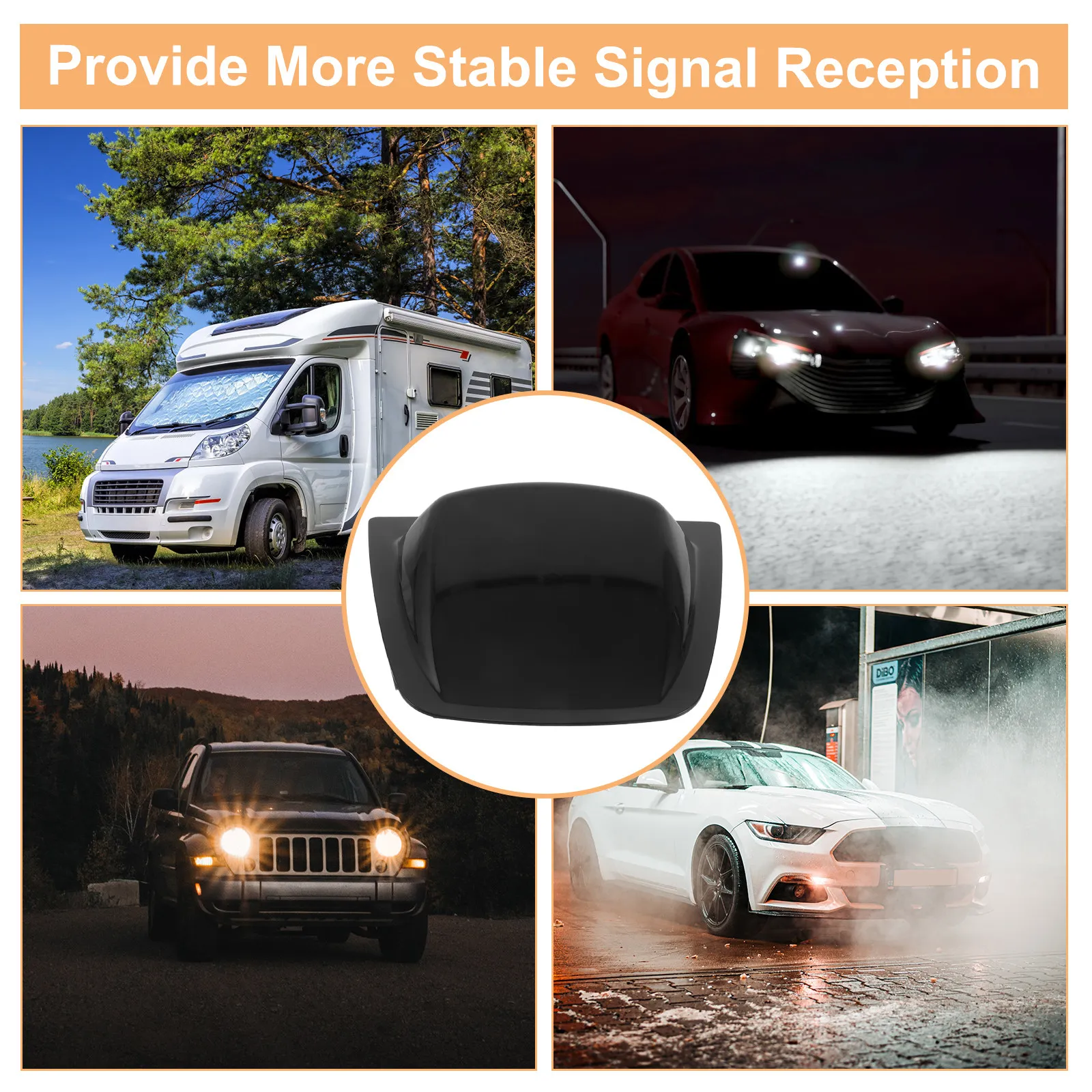 Front Sensor Cover Automotive Radar Trim Cap Waterproof Guard Car Grille Vehicle Radar Sensor Protection Accessory