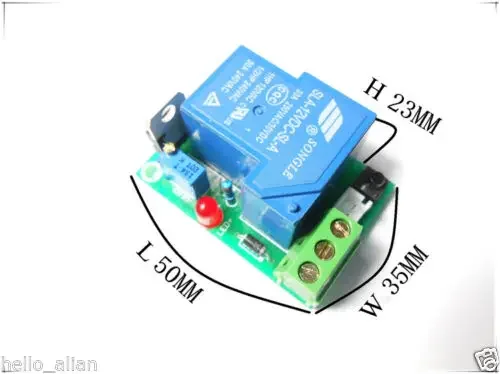 DC 12V 30A Car Battery Protection Controller Excessive Discharge Anti-Over Discharge Protection Module