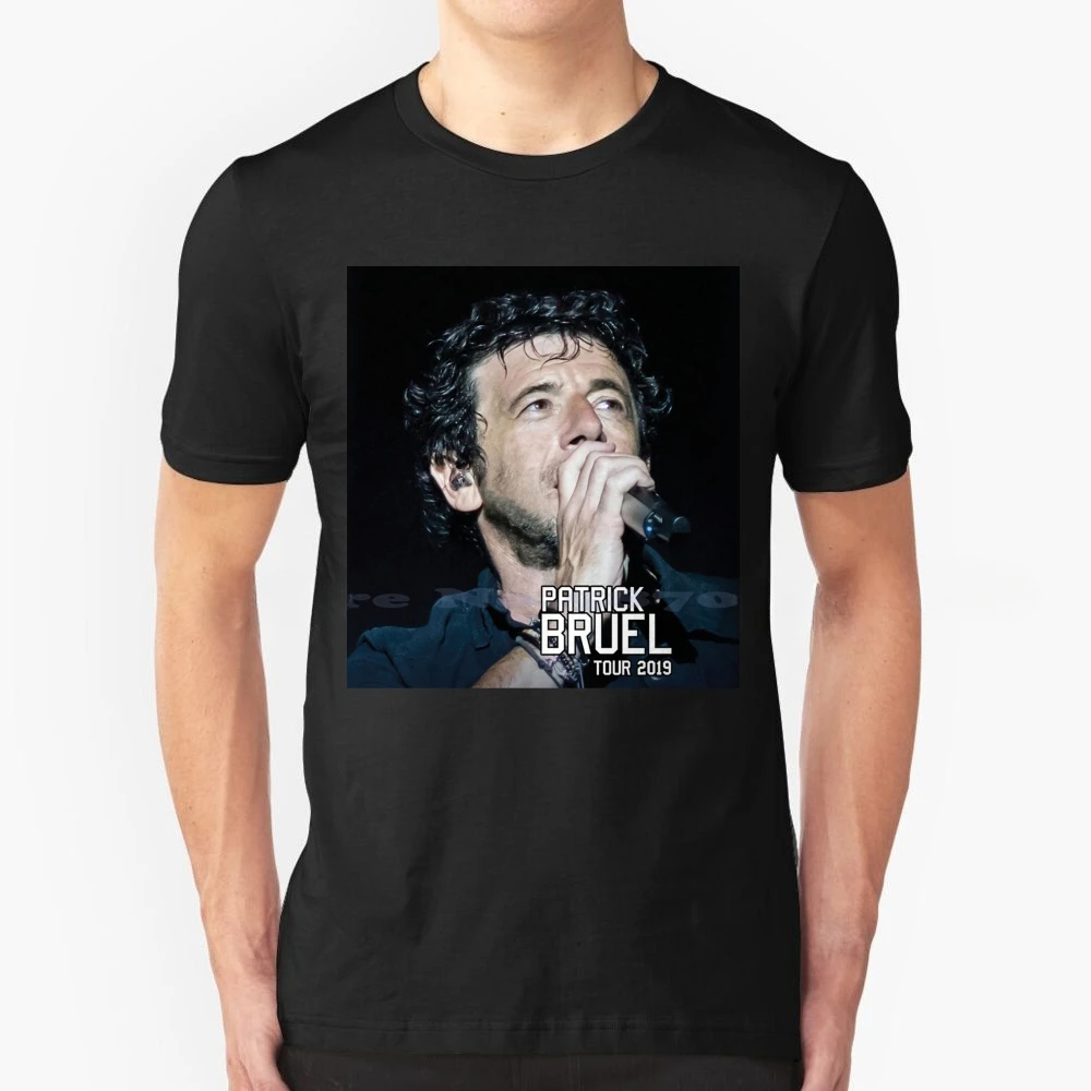 Bruel Tour 2019 T Shirt 100% Cotton Tee Live Bruel Patrick Concert Album Cover Logo 2022 2023 2024