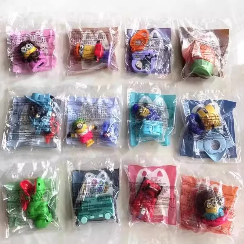 

McDonalad Figure Minioqns 10pcs Doll Game Despicatble Model Me Grau Characters Ornaments Accessories Children Toy